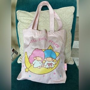 Hello Kitty My Twin Star Pink Tote bag Vintage RARE